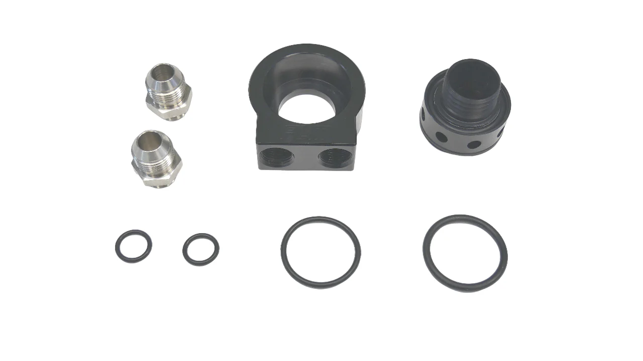 Precision Works Vented Oil Cap & Fittings For Honda & Nissan V2 - Image 2
