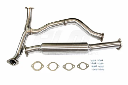 PLM Power Driven 3" Resonated Mid Pipe Subaru WRX STi 2015 - 2021 - Image 3