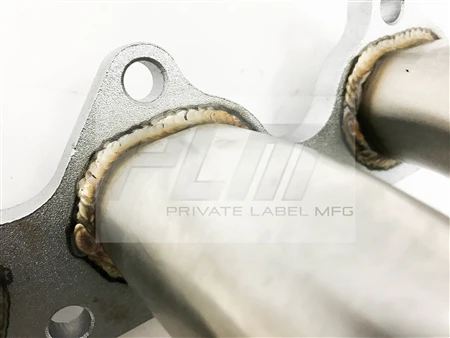 PLM Power Driven H-Series Hood Exit Race Header 4-1 Megaphone H22 F20B H22A - Image 11