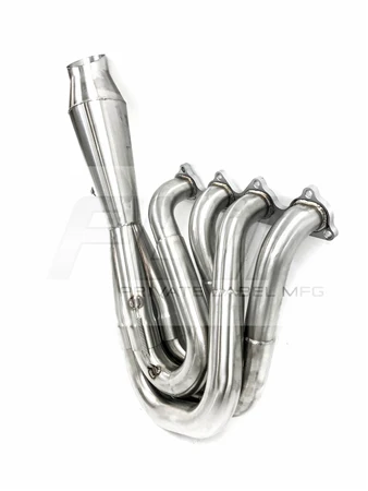 PLM Power Driven H-Series Hood Exit Race Header 4-1 Megaphone H22 F20B H22A - Image 5