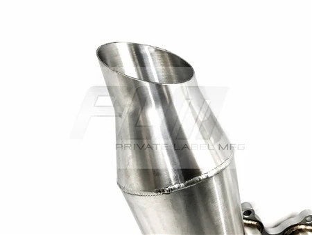 PLM Power Driven H-Series Hood Exit Race Header 4-1 Megaphone H22 F20B H22A - Image 9