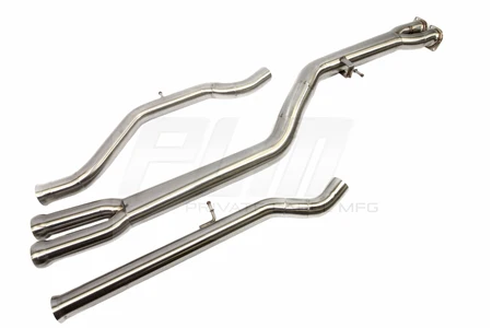 Private Label Mfg. Power Driven PLM BMW M3 / M4 (F80 / F82 ) 2015-2019 Mid Pipe - Image 4