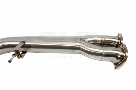 Private Label Mfg. Power Driven PLM BMW M3 / M4 (F80 / F82 ) 2015-2019 Mid Pipe - Image 6