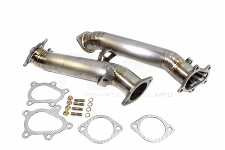 Private Label Mfg Power Driven Titanium Downpipe for Nissan GT-R R35 GTR - Image 6