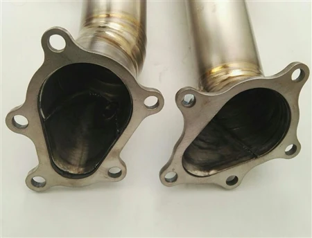 Private Label Mfg Power Driven Titanium Downpipe for Nissan GT-R R35 GTR - Image 8
