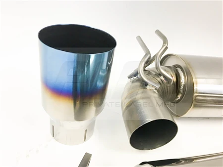 PLM Power Driven Titanium Exhaust - Evo X 08-15 V2 Mitsubishi Lancer Evolution X - Image 3