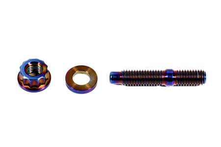 PLM Titanium B / D / F / H / J - Series Exhaust Header Manifold Stud Kit - Image 4