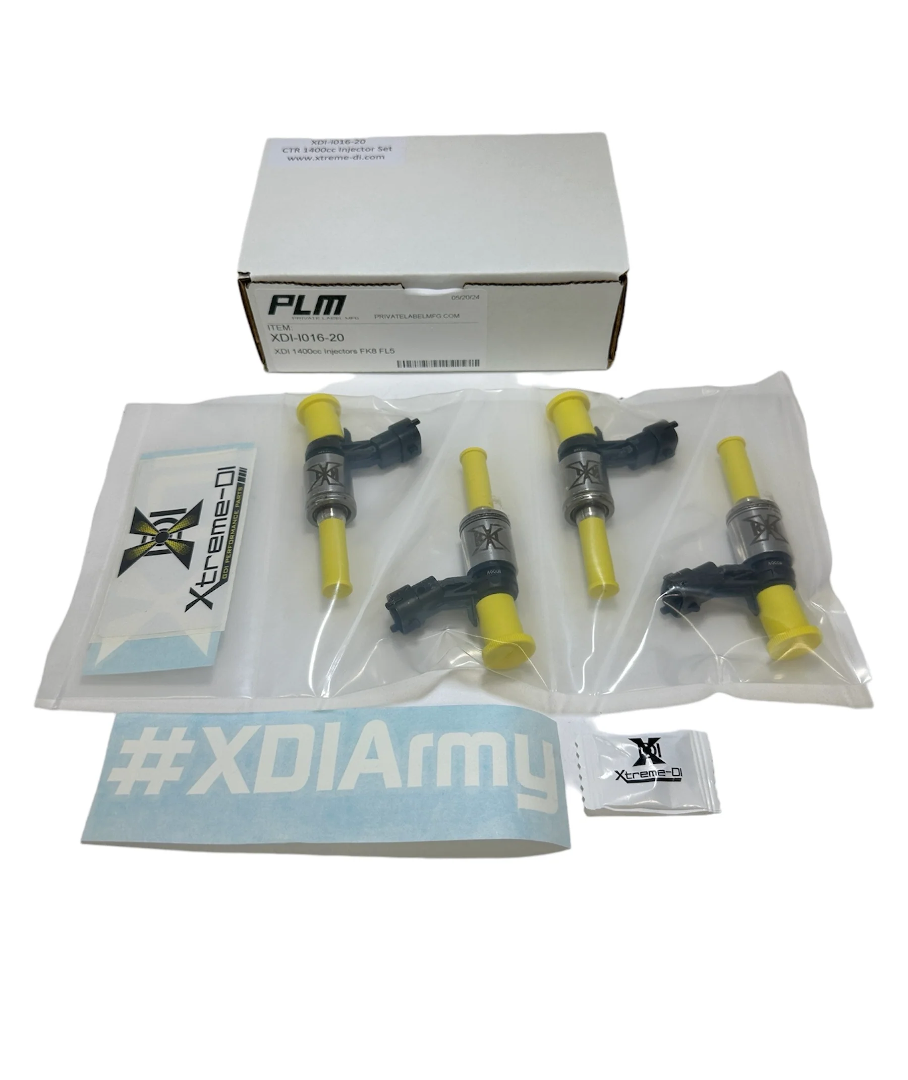 XDI Fuel Injectors 1400cc - 17-24 Honda Civic Type R FK8 FL5 - Image 2